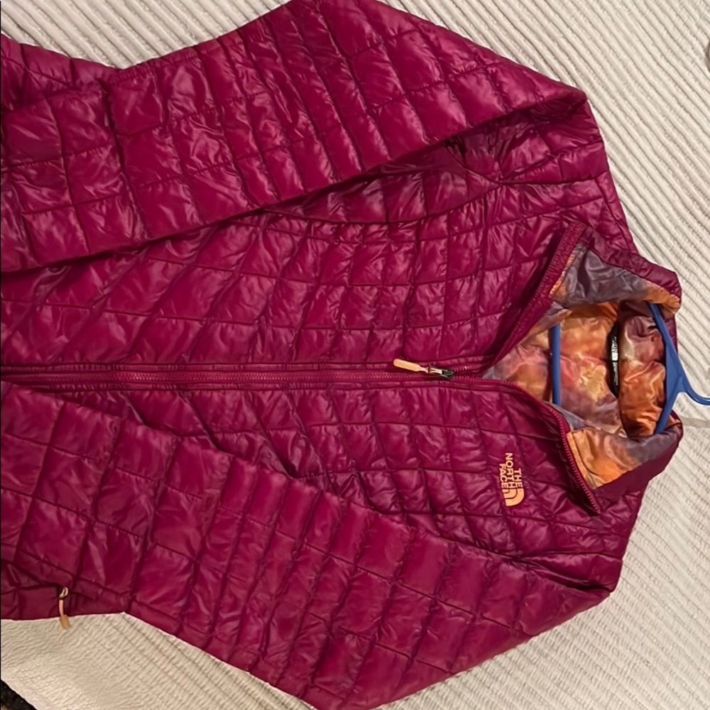 Northface puffy zip up